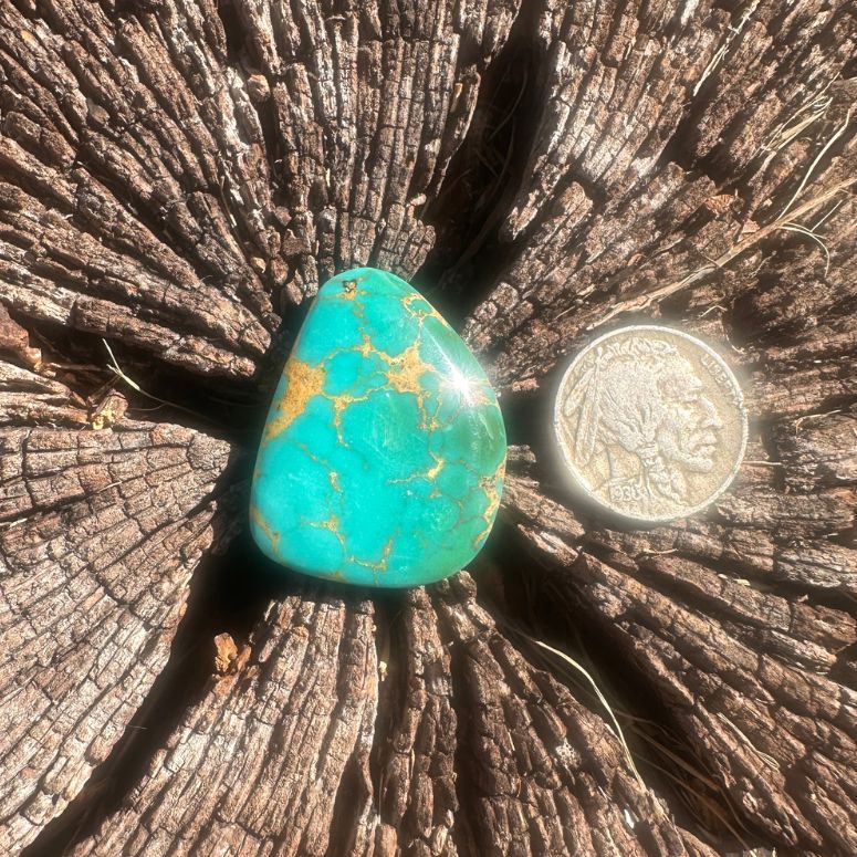 37ct Kingman Turquoise Cab