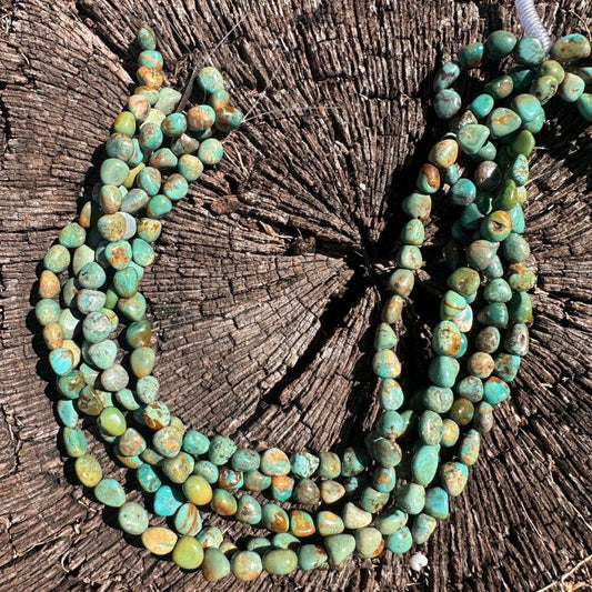 Kingman Turquoise Nugget Strand