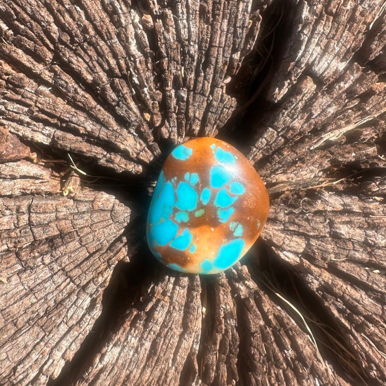 38ct Kingman Turquoise Cab