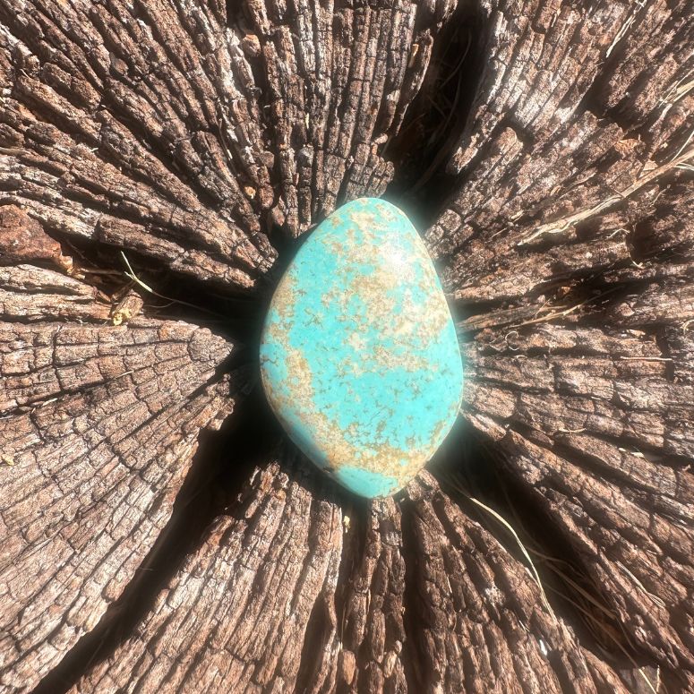 37ct #8 Turquoise Mine Cab