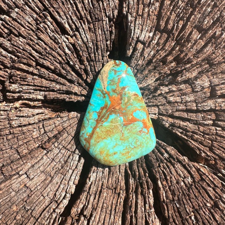 90ct Kingman Turquoise Cab
