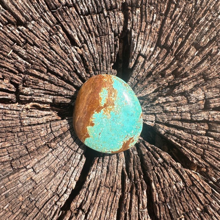 100ct #8 Turquoise Mine Cab